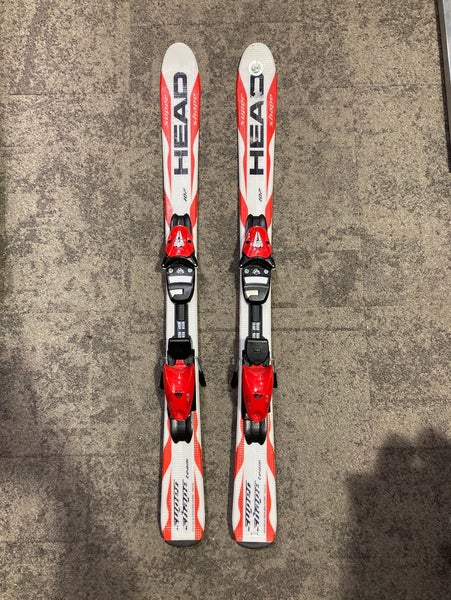 HEAD SuperShape Team 107cm Skis + Head LR4.5 Bindings