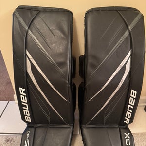Small 2023 Bauer Vapor X5 Pro Goalie Leg Pads (Used)