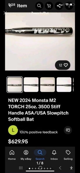 Monsta Torch ASA/USA Softball Bat