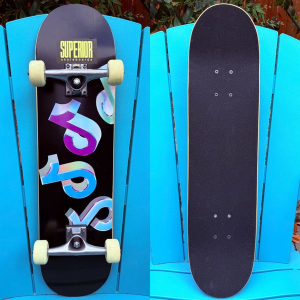 Custom Complete Beginner Skateboard - 8.0” X 32.25” Wheelbase 14” - Orbs Wheels