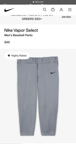 Nike Vapor Select Baseball Pants