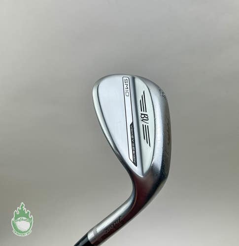 Titleist Vokey SM10 Chrome S Grind Wedge 60*-10 Stiff Flex Graphite Golf Club