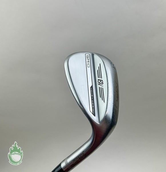 Titleist Vokey SM10 Chrome S Grind Wedge 60*-10 Stiff Flex Graphite Golf Club