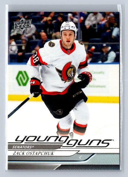 Zack Ostapchuk Ottawa Senators 2024-25 Upper Deck Series 1 Young Guns #209 RC