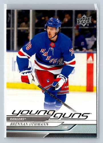 Brennan Othmann New York Rangers 2024-25 Upper Deck Series 1 Young Guns #206 RC