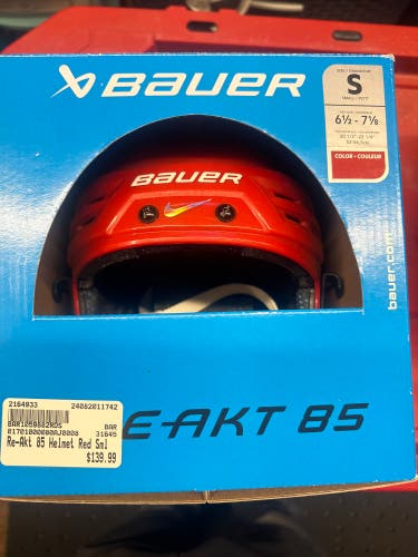 Small Bauer Re-Akt 85 Helmet (New)