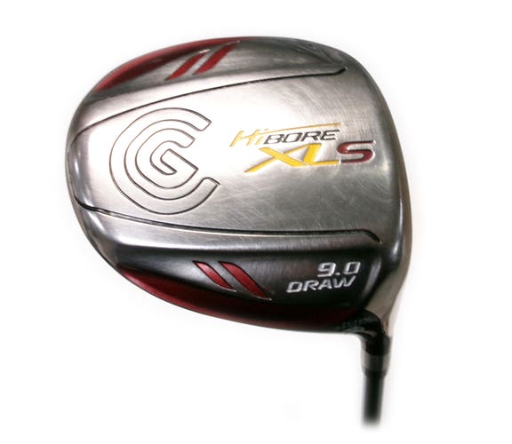 Cleveland Hibore XLS Draw 9.0* Driver Graphite Fujikura Fit On Gold Regular Flex