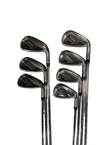 Used Taylormade SIM 2 MAX Mens Iron Set RH 5I-GW/AW 11613-S000171186