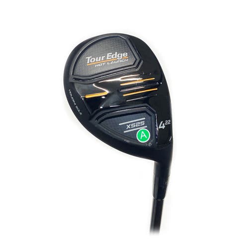 Tour Edge Hot Launch X525 22* 4 Hybrid/Rescue Graphite Helium 50 Senior Flex