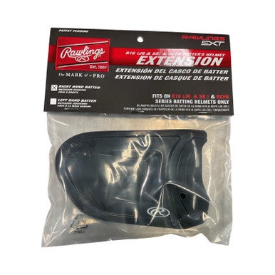 New Batter's Helmet Extension (Right Hand) 11859-RAW083321606410
