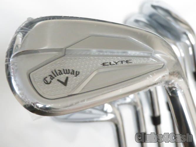 Callaway Elyte Irons True Temper Vector 80g Regular Flex 4-P   NEW