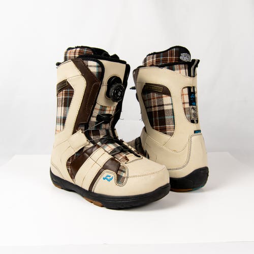 Ride Jackson Men's Size M 8.5 (W 9.5) Snowboard Boots Medium Flex All Mountain (Used)