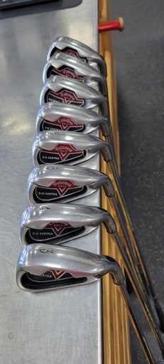 Used Callaway 2006 BIG BERTHA Mens Iron Set RH 3I-PW 11497-S000153528