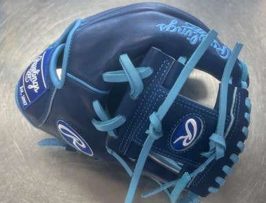 Rawlings HEART OF THE HIDE BB/SB Glove RH Throw Navy Blue 11" 11497-S000153529