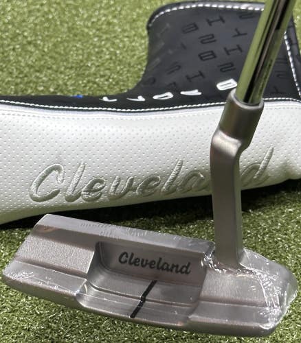 Cleveland HB Soft 2 #1 Blade Putter LEFT Hand Steel 35" w/ Headcover LH NEW