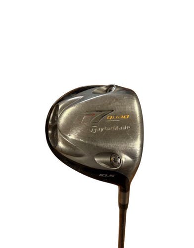 TaylorMade R7 Quad Driver 10.5° Stiff MAS2-7 65g Low Torque Tip Firm RH Men Golf