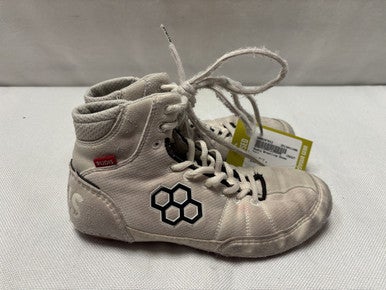Used Rudis Wrestling Shoes White Senior 6.5 11490-S000267012
