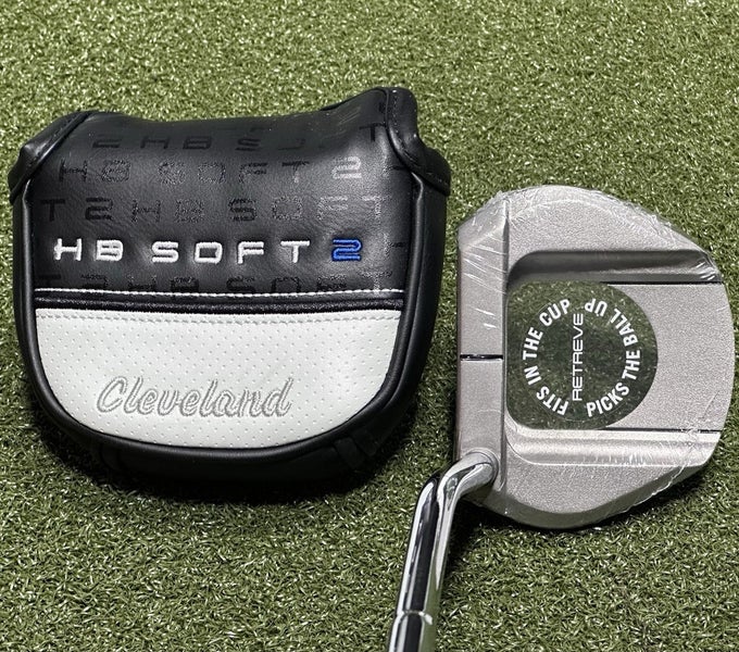 Cleveland HB Soft 2 Retreve Putter Right Hand Steel 34" w/ Headcover NEW
