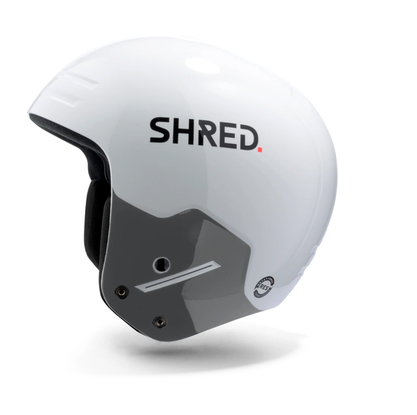 New Unisex SHRED Basher Helmet FIS Legal - white
