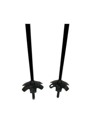 Used Tomic CRUISE Mens XC Ski Poles Black 115 cm / 46 in 11847-S000030896