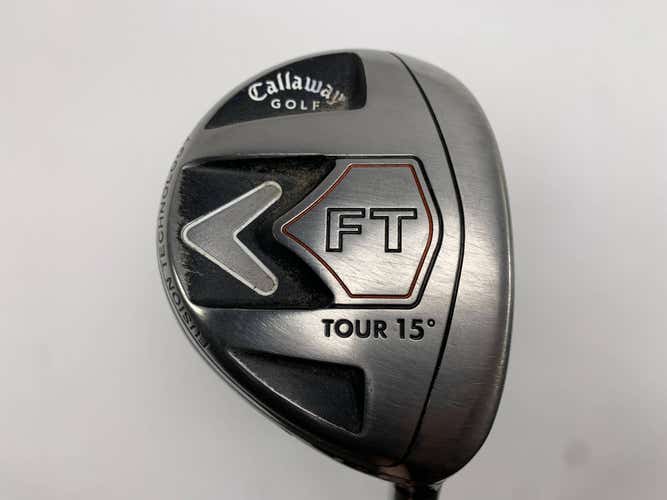 Callaway FT Tour 2008 3 Fairway Wood 15* Fujikura E Fit-On 370 Regular Mens RH