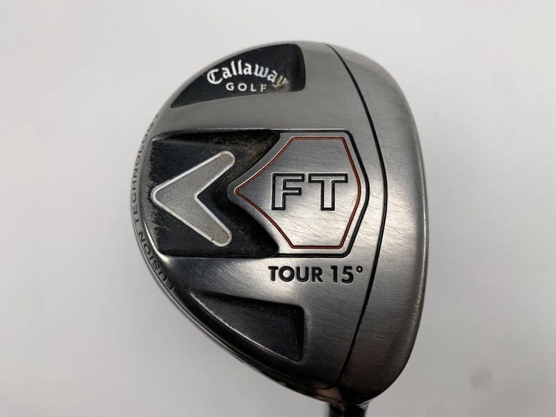 Callaway FT Tour 2008 3 Fairway Wood 15* Fujikura E Fit-On 370 Regular Mens RH