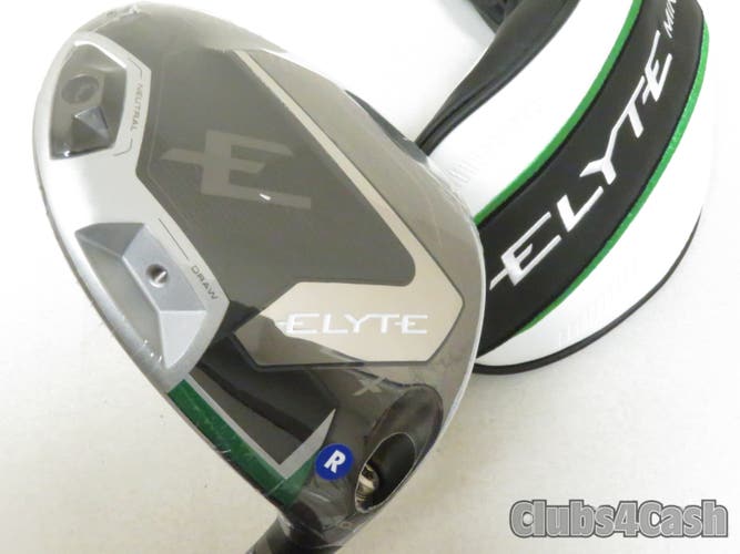Callaway Elyte X Driver 10.5 Mitsubishi Vanquish PL 40 Regular +Cover   NEW