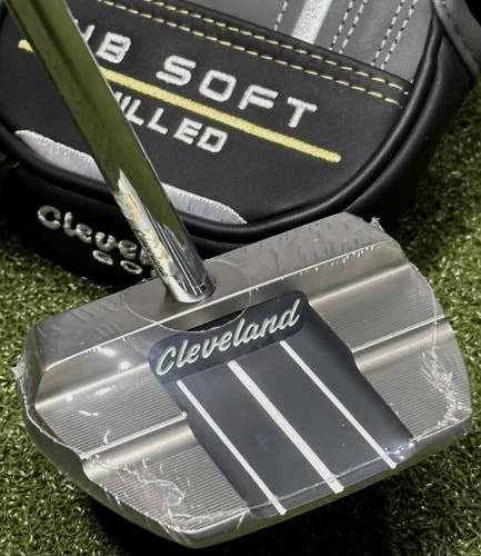 Cleveland HB Soft Milled #10.5C Center Shaft Putter 35" Inch w/ Headcover NEW