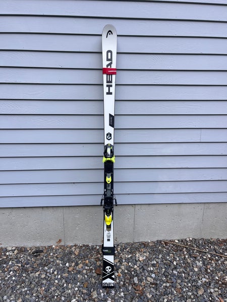 Racing 181 cm HEAD World Cup Rebels i.GS RD Skis With Bindings Max Din 14 (Used)