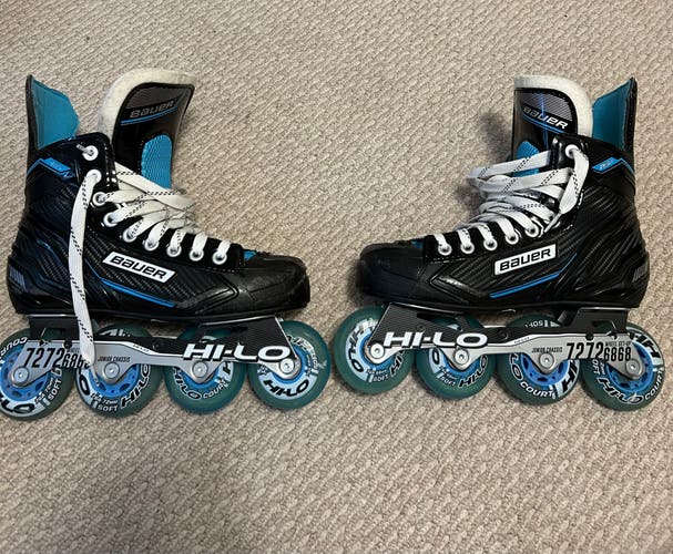 Bauer RSX Inline Skates Regular Width Size 4 (Used)