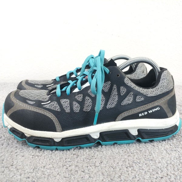 Red Wing 2338 Womens Size 6 Work Shoes Aluminum Toe Slip Resistant Safety