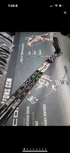 2 PACK 
Senior CCM Tacks XF Pro Left Hand Hockey Stick 80 Flex (New)