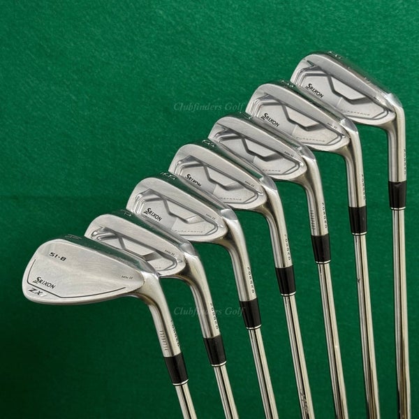 Srixon ZX7 MK II Forged 5-AW Iron Set NS Pro Modus 3 Tour 120 Steel Stiff