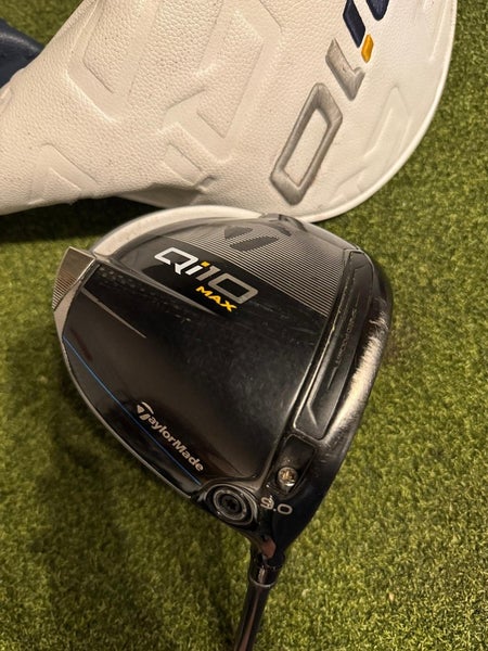 TaylorMade Qi10 Max 9* Driver, Diamana T+ X-Stiff Flex, RH