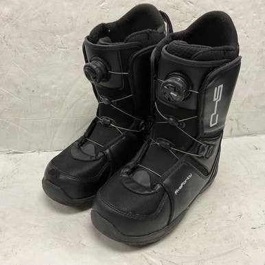 Used 540 BOA Mens Snowboard Boots Black Senior 7 11855-S000194120