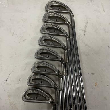 Used Ping EYE BLACK DOT Mens Iron Set RH 3I-PW 11855-S000194098