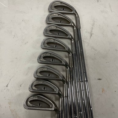 Used Ping EYE BLACK DOT Mens Iron Set RH 3I-PW 11855-S000194098