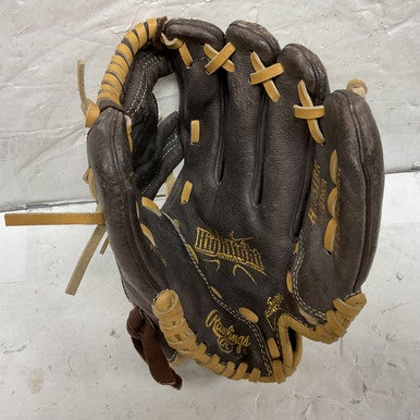 Used Rawlings Highlight Series H105IBR Baseball Glove RH Throw Brown 10 1/2" 11855-S000194097