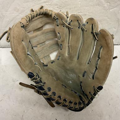 Used Spalding The Classic 42-317 Baseball Glove RH Throw Grey 12" 11855-S000194093