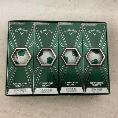 Used Callaway CHROME SOFT 12 Pack - Golf Balls White 11855-S000194183