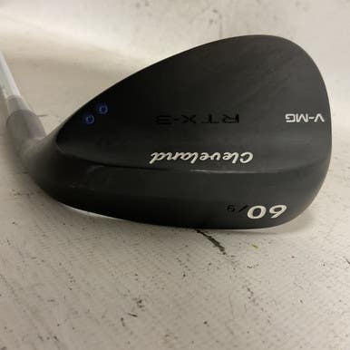Used Cleveland RTX-3 V-MG Golf Wedge Mens RH Grey 60 Degree 11855-S000194180