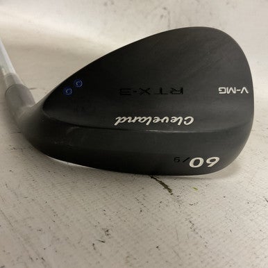 Used Cleveland RTX-3 V-MG Golf Wedge Mens RH Grey 60 Degree 11855-S000194180
