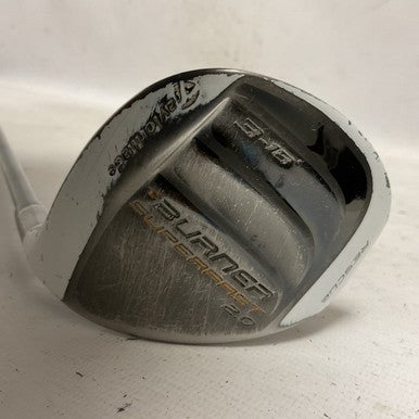 Used Taylormade BURNER SUPERFAST 2.0 RESCUE Mens Hybrid Club RH 3 Hybrid 11855-S000194142