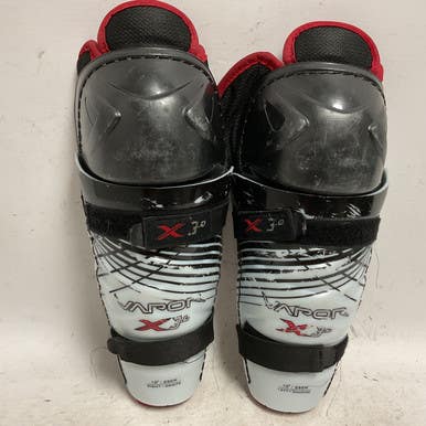 Used Bauer VAPOR X3.0 Youth Shin Guards Black 10" 11855-S000191957