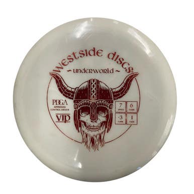 Used Westside VIP UNDERWORLD Disc Golf Driver White 11406-S000107539