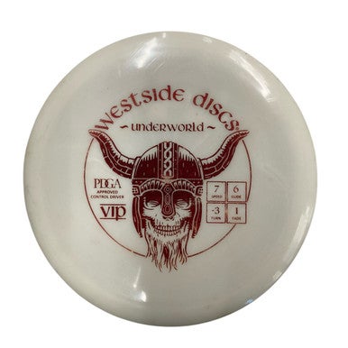 Used Westside VIP UNDERWORLD Disc Golf Driver White 11406-S000107539