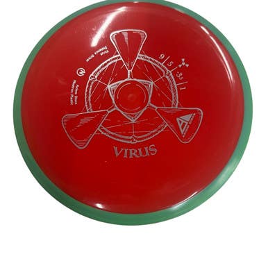 Used Axiom VIRUS Disc Golf Driver Red 11406-S000107682