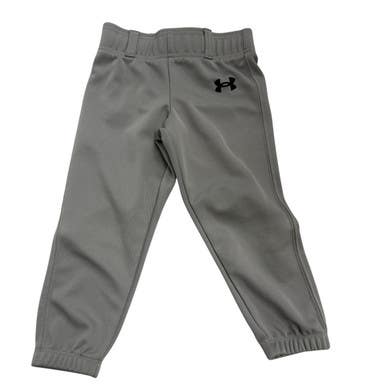 Used Under Armour UA BASEBALL PANT GREY YXXS BB/SB Pant Boys Grey XXS 11406-S000107339