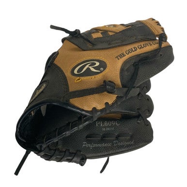 Used Rawlings PL609C BB/SB Glove RH Throw Brown 10" 11406-S000107364