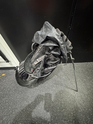 Used Nike STAND BAG Mens Stand Bag Black 11849-S000033332